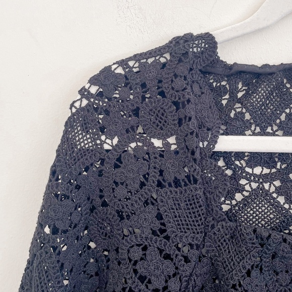 Sezane Alvere Blouse in Black 2 (FR 34) NWOT - Picture 5 of 10